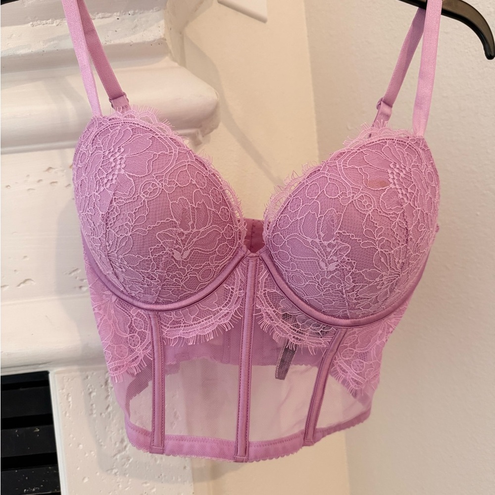 Victoria's Secret Lavender Lace Bralette